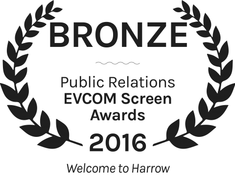 Welcome to Harrow Bronze Public Relations EVCOM Screen Awards
